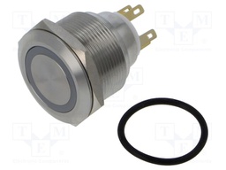 Switch: vandal resistant; Pos: 2; SPDT; 3A/220VAC; 5A/24VDC; IP65