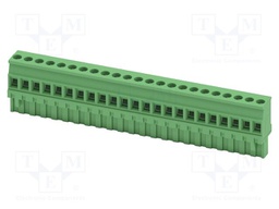 PCB connector, nominal cross section: 2.5 mm?, color: green,