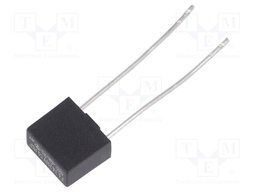 Fuse: fuse; 6.3A; 250VAC; 8,35x4,3x7,7mm; MSF