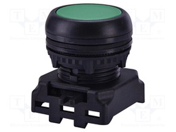 Switch: push-button; 22mm; green; IP65; flat; E; Pos: 2; Ø22.5mm