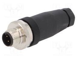 Plug; M12; PIN: 4; male; A code-DeviceNet / CANopen; for cable
