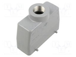 Enclosure: for HDC connectors; C-TYPE; size 104.27; high; PG21