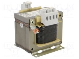 Transformer: mains; 160VA; 400VAC; 24V; Leads: terminal block; IP00