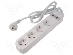 Power strip; WIFI; 220÷240VAC; 16A; intelligent house; 3680W; 1.5m