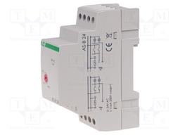 Staircase timer; for DIN rail mounting; 24VAC; IP20; 10A
