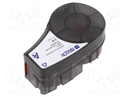 Tape; 19.1mm; 6.4m; orange; Character colour: black