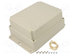 Enclosure: multipurpose; X: 146mm; Y: 186mm; Z: 90mm; Ritec; ABS; IP65