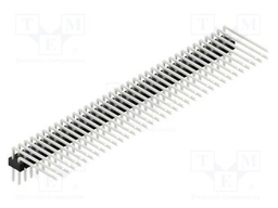 Connector: pin strips; pin header; male; PIN: 72; 2.54mm; THT; 2x36