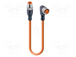 Cable: for sensors/automation; PIN: 4; 5m; Indication: LED