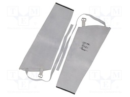 Welding sleeves; natural leather; adjustable; 550mm