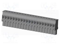 Connector: pluggable terminal block; plug; female; angled 90°