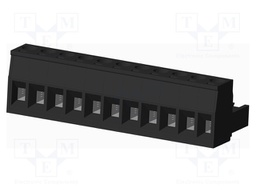 Connector: pluggable terminal block; plug; female; straight; 5mm