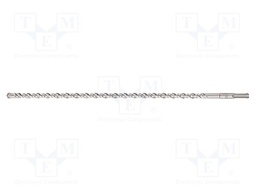 Drill bit; for concrete; Ø: 10mm; L: 400mm; SDS-Plus®; QUADRO