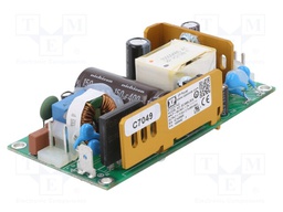 Power supply: switched-mode; 65W; 80÷264VAC; OUT: 1; 24VDC; 2.7A