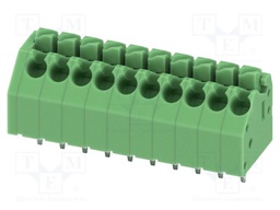 PCB terminal block, nominal current: 8 A, rated voltage (III