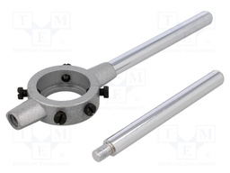 Wrenches for threading dies; cast zinc; Size: 30 x 11mm