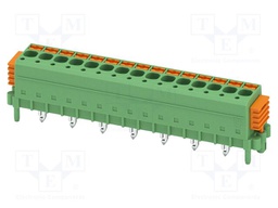 PCB direct plug, nominal cross section: 2.5 mm2, color: gree