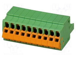 PCB connector, nominal cross section: 1.5 mm?, color: green,