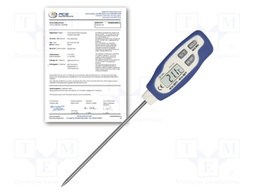 Meter: temperature; LCD; -40÷250°C; Accur: ±2°C; Resol: 0.1°C; IP65