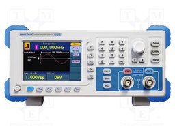 Generator: arbitrary, function; TFT 3,9" (480x320); Channels: 2