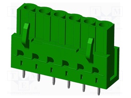 Connector: pluggable terminal block; socket; female; straight