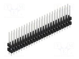 Connector: pin strips; pin header; male; PIN: 48; 2.54mm; THT; 2x24