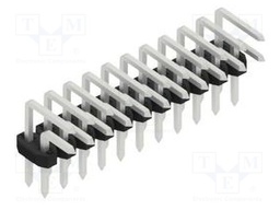 Connector: pin strips; pin header; male; PIN: 22; 2mm; THT; 2x11