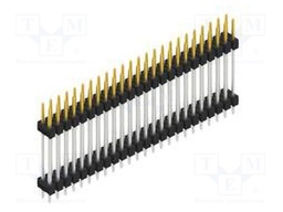 Connector: pin strips; pin header; male; PIN: 48; 2.54mm; THT; 2x24