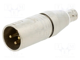 ADAPTER XLRM 2POLE  BNC