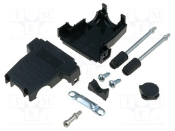 Enclosure: for D-Sub connectors; D-Sub 15pin,D-Sub HD 26pin