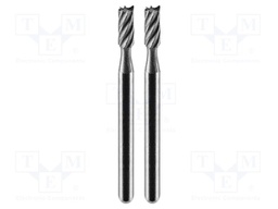 Fast cutting mill; Ø: 3.2mm; Ø: 3.2mm; high speed steel