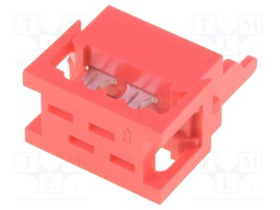 Plug; wire-board; male; PIN: 4; IDC; for ribbon cable; 1.5A; 30mΩ