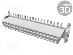 Connector: PCB to PCB; female; PIN: 36; 1.27mm; Series: har-flex