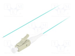 Optic fiber pigtail; OM3; LC/UPC; 2m; Optical fiber: 50/125um