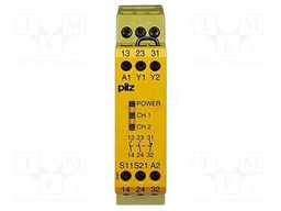 Module: safety relay; Series: P2HZ X3; OUT: 3; Mounting: DIN; 24VDC