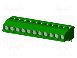 Connector: PCB terminal block; terminal; Plating: tinned; on PCBs