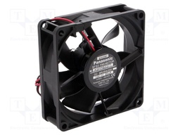 Fan: DC; axial; 12VDC; 80x80x25mm; 51.6m3/h; 22dBA; ball bearing