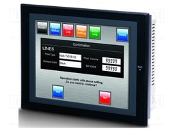 HMI panel; 8.4"; 24VDC; Resolution: 640x480; IP65; Series: NS; 60MB
