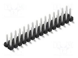 Connector: pin strips; pin header; male; PIN: 30; 2.54mm; SMT; 2x15