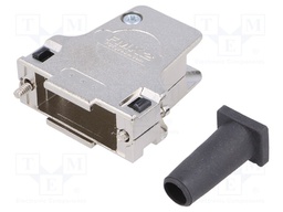 Enclosure: for D-Sub connectors; D-Sub HD 26pin; angled 45°