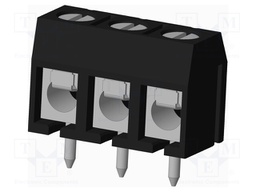 Connector: PCB terminal block; terminal; Plating: tinned; on PCBs