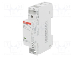 Contactor: 2-pole installation; NC x2; 24VAC; 24VDC; 16A; DIN; ESB