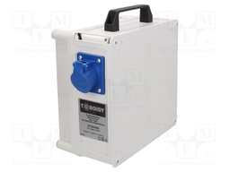 Transformer: safety; 3kVA; 230VAC; 230V; IP44; 17.5kg