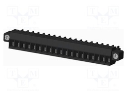 Connector: pluggable terminal block; plug; female; straight; 300V