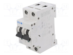 Circuit breaker; 230/400VAC; Inom: 3A; Poles: 2; DIN; Charact: C