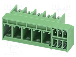 PCB hybrid header, nominal cross section: 6 mm?, color: blac