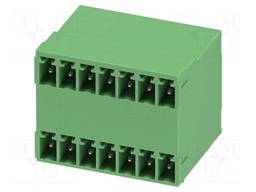 PCB headers, nominal cross section: 1.5 mm?, color: green, n