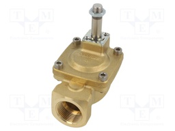 Electromagnetic valve; G 3/4"; brass; NBR; EV220A; Valve: 2/2 NC