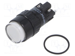 Switch: push-button; Pos: 2; SPDT; 2A/220VAC; 0.1A/220VDC; ON-(ON)