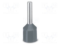 Tip: bootlace ferrule; insulated; copper; Bit len: 10mm; tinned